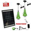 2014 China caliente hecha lámpara de célula Solar Control remoto con cargador USB